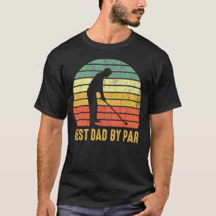 Camiseta Hombres Mejor Papá Por Golf Para Hombres Padre