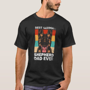Camiseta Hombres Mejor Pastor Alemán Padre Jamás Dueño De P