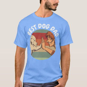 Camiseta Hombres Mejor Perro Papá Cinco Dueños De Perro Mas