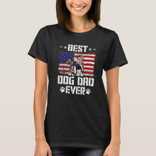 Camiseta Hombres Mejor Perro Papá Nunca Inglés Bulldog Esta