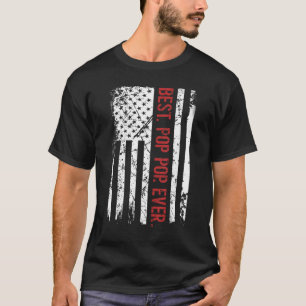 Camiseta Hombres Mejor Pop Que Nunca Bandera Estadounidense