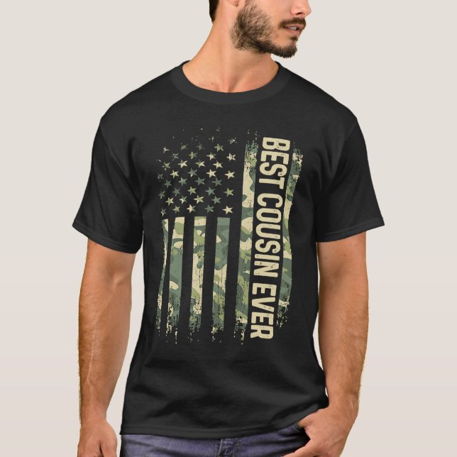 Camiseta Hombres mejor primo que nunca campeón de la bander (Anverso)