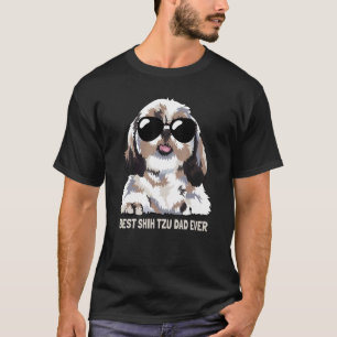Camiseta Hombres Mejor Shih Tzu Dad Nunca