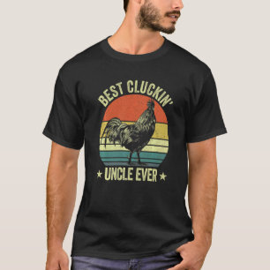 Camiseta Hombres Mejor tío que se burla del pollo hasta lej