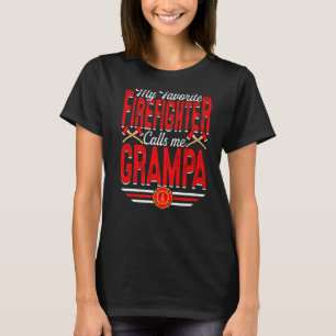 Camiseta Hombres, mi bombero favorito me llama árbitro de G