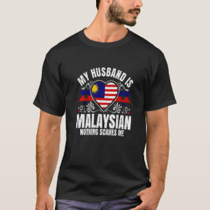 Camiseta Hombres Mi Esposo Es Patrimonio De La Bandera Del 