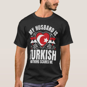 Camiseta Hombres Mi Esposo Es Patrimonio De La Bandera Del 