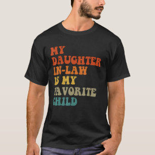 Camiseta Hombres Mi Hija En La Ley Es Mi Hijo Padre Favorit