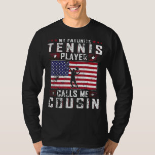 Camiseta Hombres, mi jugador favorito de tenis me llama Pri