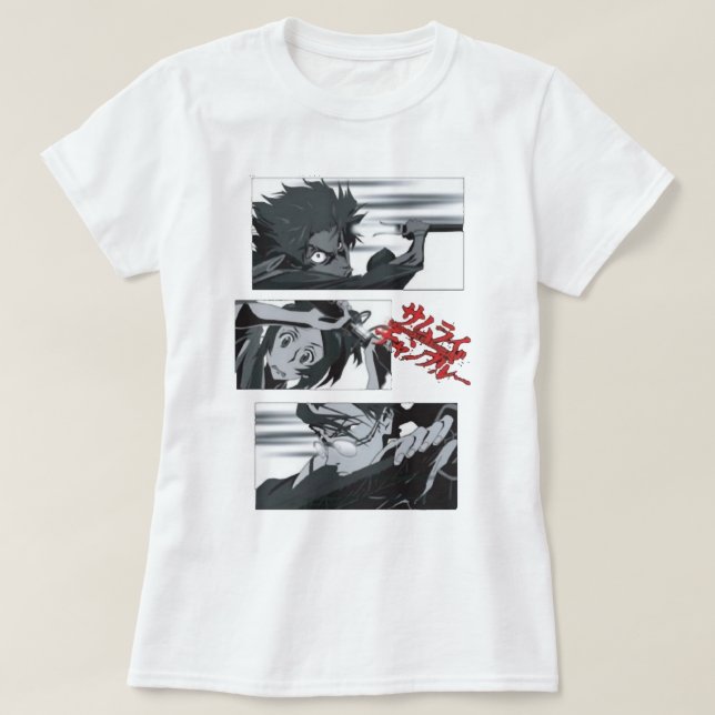 Camiseta Hombres Mi Manga Favorita Samurai Anime Champloo G (Diseño del anverso)