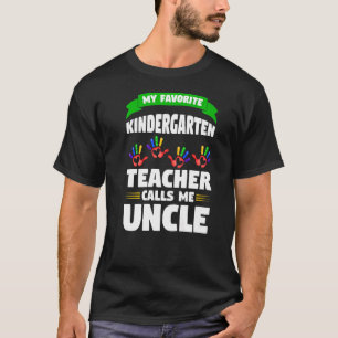 Camiseta Hombres, mi profesor de guardería llama al tío pro