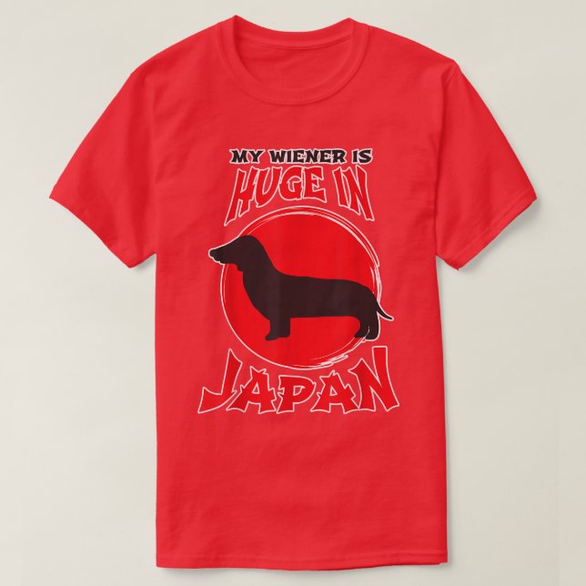 Camiseta Hombres Mi Visera Es Enorme En Japón Hilarious Dac (Diseño del anverso)