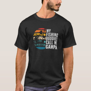 Camiseta Hombres Mis Budistas Pescadores Me Llaman Gampa Fi