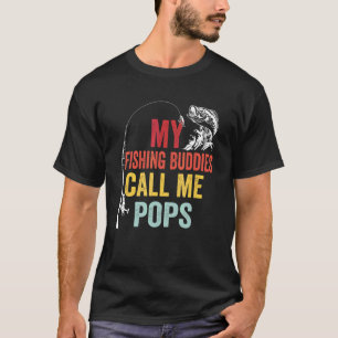 Camiseta Hombres Mis compañeros de pesca favoritos me llama