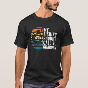 Camiseta Hombres, mis compañeros de pesca me llaman pescado