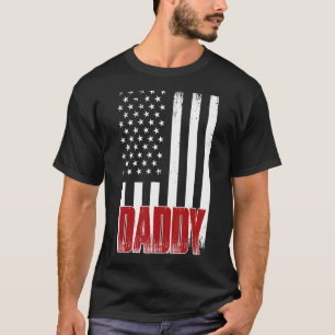 Camiseta Hombres Molestos Con La Bandera Estadounidense De