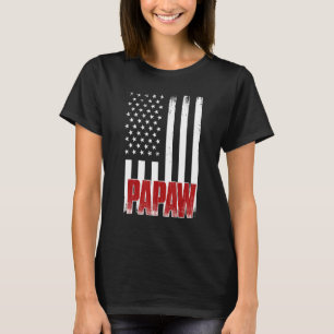 Camiseta Hombres Molestos Con La Bandera Estadounidense Pap