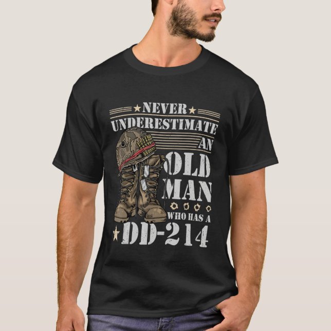 Camiseta Hombres Molestos Dd 214 Alumnos Estadounidenses Ba (Anverso)