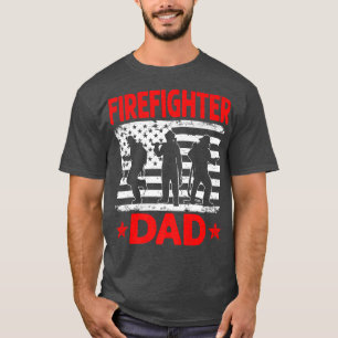 Camiseta Hombres molestos: Patriota, bombero de bandera de