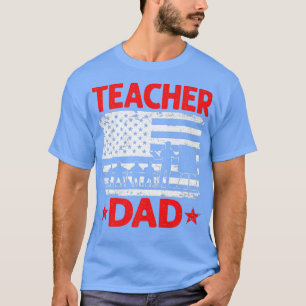 Camiseta Hombres molestos profesor de bandera de EE. UU. pa