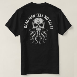 Camiseta Hombres muertos no dicen nada de diseño pirata