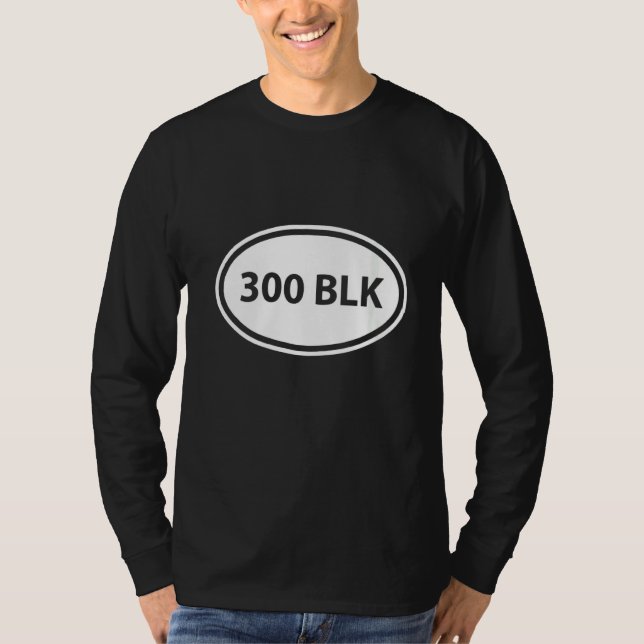 Camiseta Hombres Mujeres 300 Apagón 15 Rifle Caliber Gun O (Anverso)