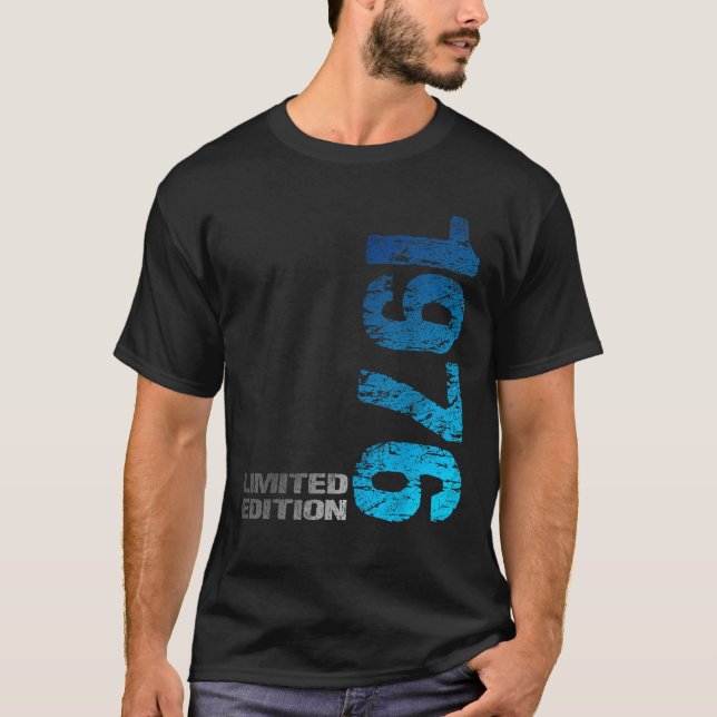 Camiseta Hombres Mujeres 50 Años Retro De Cumpleaños De 50  (Anverso)