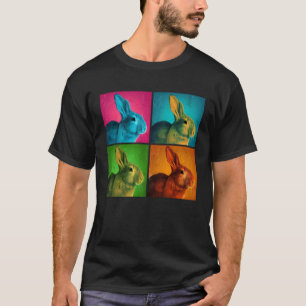 Camiseta Hombres Mujeres Animales Coloridas Del Ilustracion