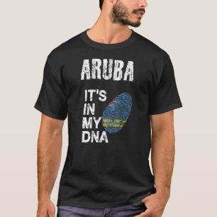 Camiseta Hombres Mujeres Aruba Orgullo Nacional Dna Fingerp