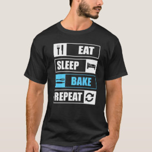 Camiseta Hombres Mujeres Baking Baker Hobby Food Cakes Cupc