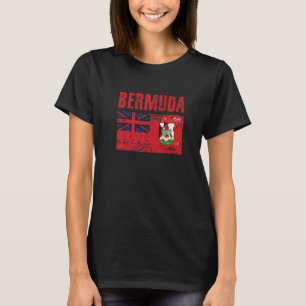 Camiseta Hombres Mujeres Bermudas Orgullo Nacional Angustia