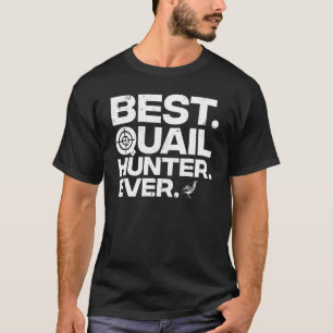 Camiseta Hombres Mujeres Cazando Codornices Geniales Cazado