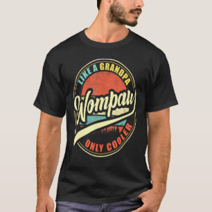 Camiseta Hombres Mujeres Como Un Abuelo Sólo Refrigerador