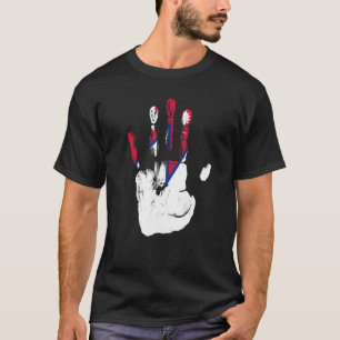 Camiseta Hombres mujeres con bandera de Nepal