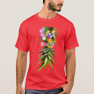 Camiseta Hombres mujeres con piña de piña perfumada