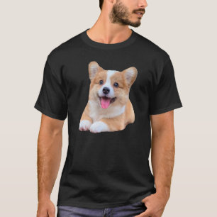 Camiseta Hombres Mujeres Corgi Shirte Cute Pequeña Prima Co