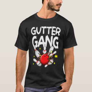 Camiseta Hombres Mujeres de Bolos Genial Pandilla de la Can