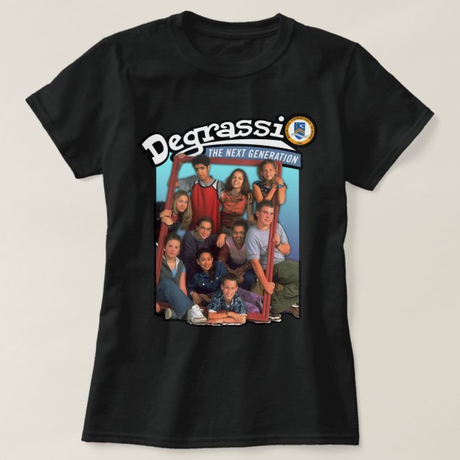 Camiseta Hombres Mujeres Degrassi Fans Graciosos (Diseño del anverso)