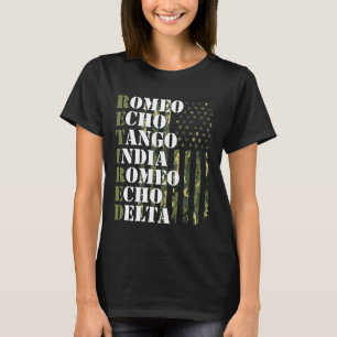 Camiseta Hombres Mujeres del Ejército de EE. UU. Jubilados