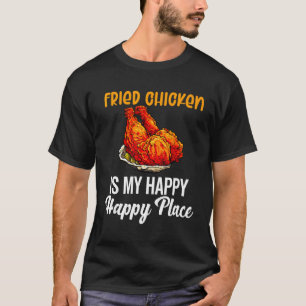 Camiseta Hombres Mujeres Divertidos Pollo Frito Alas De Pol