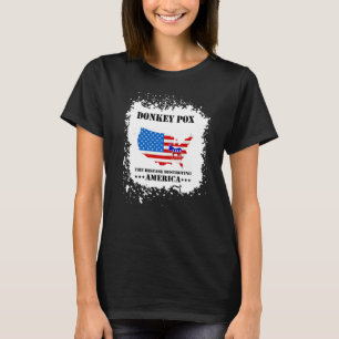 Camiseta Hombres Mujeres Donkey Pox La Enfermedad Que Destr