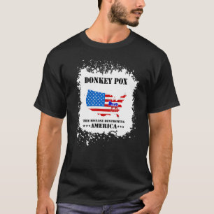 Camiseta Hombres Mujeres Donkey Pox La Enfermedad Que Destr