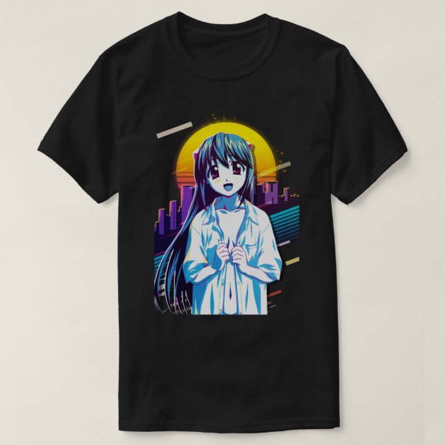 Camiseta Hombres Mujeres Elfen Manga Anime Mentieron Fans G (Diseño del anverso)