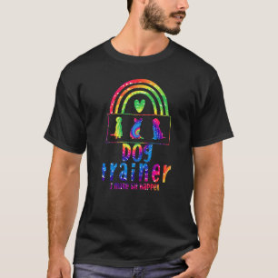 Camiseta Hombres Mujeres Entrenadoras De Perro Guay Hago Se