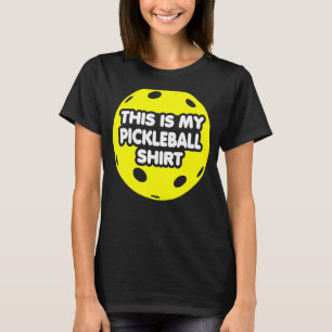 Camiseta Hombres Mujeres Esta Es Mi Pelota