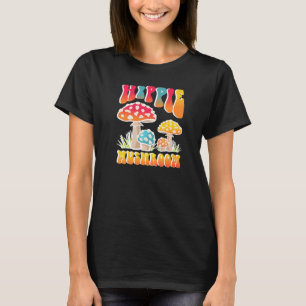 Camiseta Hombres Mujeres Hippie Mushrooms Forjando Morel Mu
