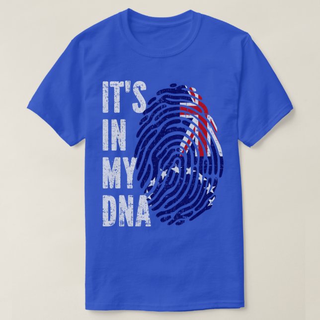 Camiseta Hombres mujeres hombres de la bandera de las Islas (Diseño del anverso)