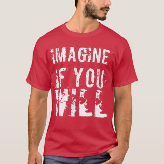 Camiseta Hombres Mujeres Imaginación Novedad de Postividad