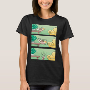 Camiseta Hombres Mujeres Impresión de Aves Gráfica Casual T