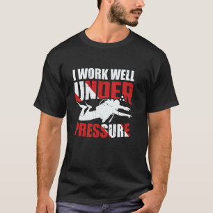 Camiseta Hombres Mujeres Increíbles Buceadores Buceo 1